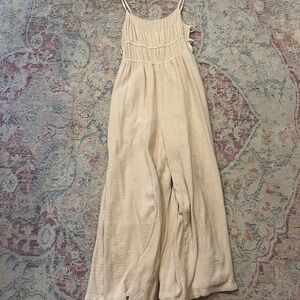 Elegant Cream Jumpsuit